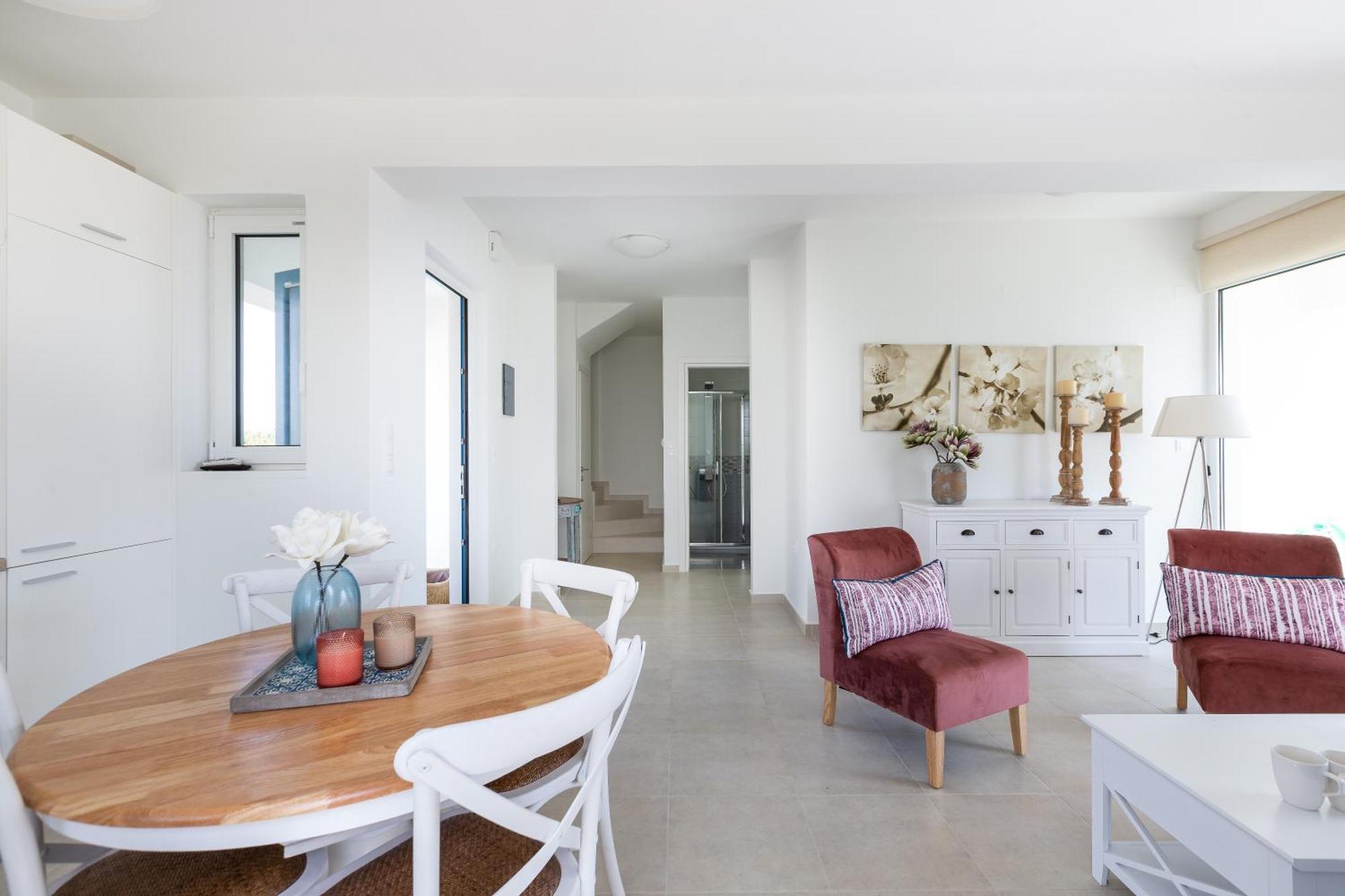 Triton Sea View Villa Jeorjúpoli Szoba fotó